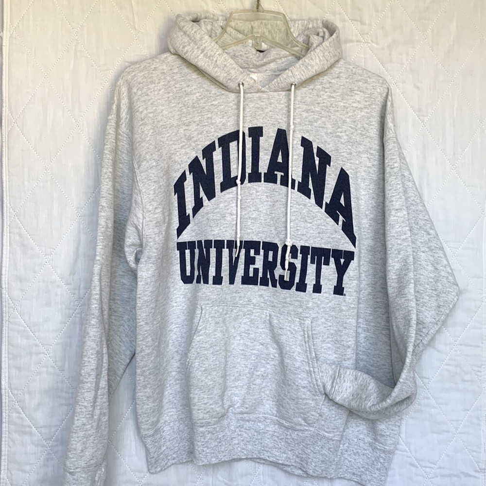 Vintage Indiana University Hooded Sweatshirt